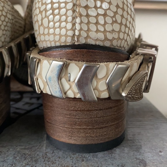 NWT Freebird White Snake Blade Size 7 - Picture 12 of 16